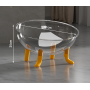Wholesale Cheap Large Transparent Round Cat Bed Elevated