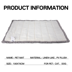 Manufacturer Wholesale Custom Logo Foldable Outdoor Pet Dog Cushion