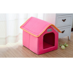 Manufacturer wholesale foldable detachable small dog soft cat house