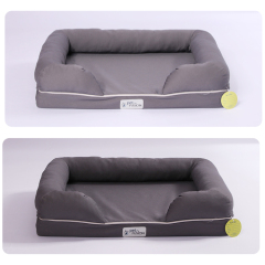 Manufacturer wholesale luxury memory foam dog sofa bed
