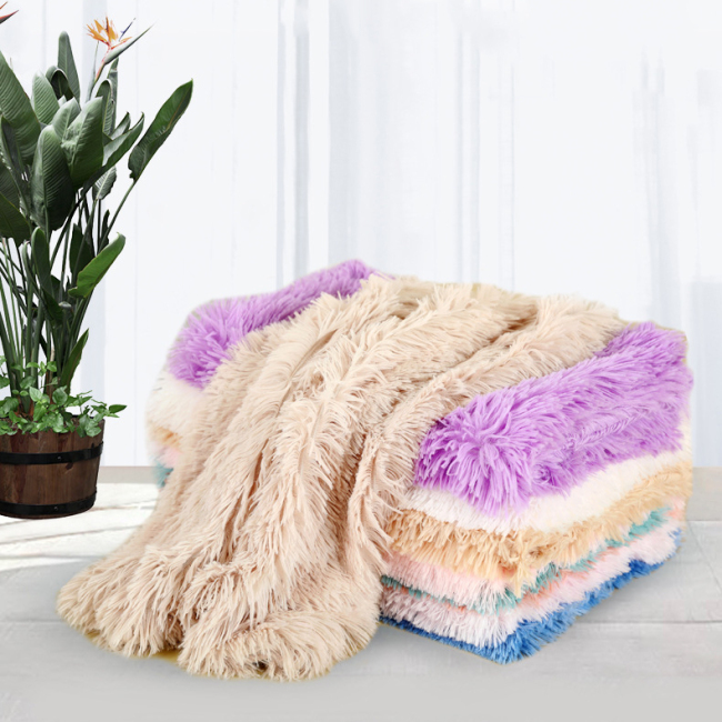 Manufacturer wholesale soft plush pet dog blanket