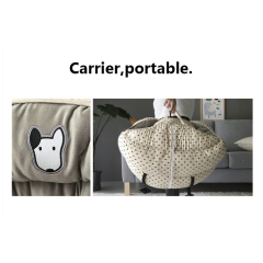 Manufacturer wholesale carrier portable dog car safety seat bed