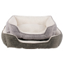 Wholesale OEM available custom logo promotional grey foldable luxury sofa large  pet dog bed