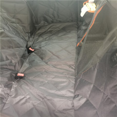 Manufacturer wholesale oxford waterproof foldable carrier black dog car seat cover