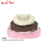 China Factory dog cushion pet bed dog soft bed wicker dog bed