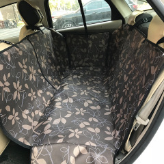 Manufacturer wholesale large oxford cloth waterproof foldable washable carrier pet dog car seat cover