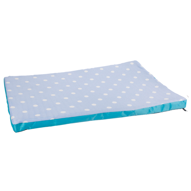blue waterproof oxford cloth zipper cover orthopedic pet dog cushion