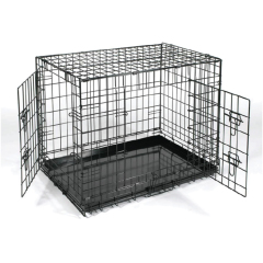 Modern design large steel dog cage carrier bag supplier