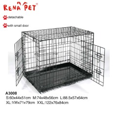 Modern design large steel dog cage carrier bag supplier