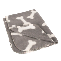 wholesale manufacturer high quality soft fleece custom plush pet dog blanket