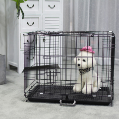 Manufacturer wholesale stainless steel metal large small foldable carriers cheap pet dog cage