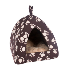 small medium novelty folding plush dog house