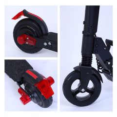 7.5kg Light Net Weight Height Adjustable 180w 24v 6inch E Foldable Big Boy Children Toddler Teenager Girl Electric Scooter