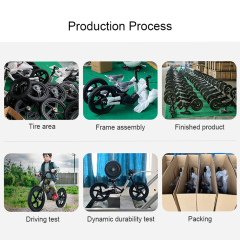 Balancing 16inch Tire Electric Bicycle Cycle Lithium Battery E Balanced Toddler Girls Baby Children's Children Balance Bike Kids
