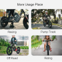 Balancing 16inch Tire Electric Bicycle Cycle Lithium Battery E Balanced Toddler Girls Baby Children's Children Balance Bike Kids