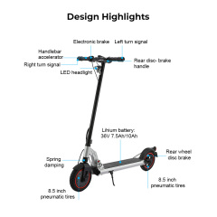 New El Scuter Skuter Patinete Scoter Escooter Step Roller Monopattino Electtrico Trottinette Electrique Adult E Electric Scooter