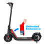 36v 500w 35km/h Fast Removable Lithium Battery Foldable Folding Kick E-scooter Elektrikli E Electric Scooter for Adults