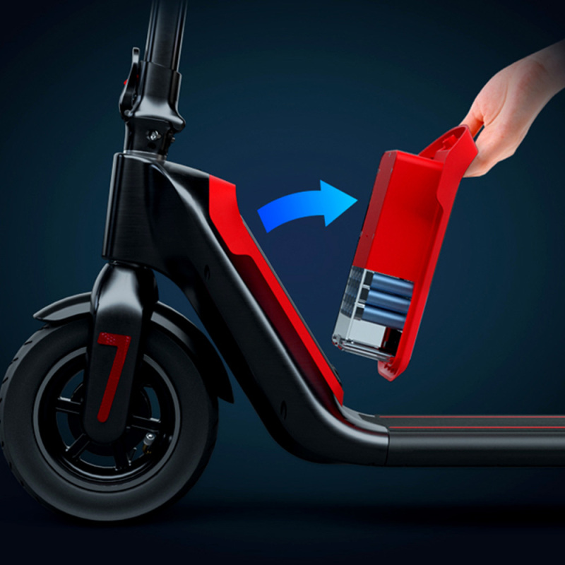 36v 500w 35km/h Fast Removable Lithium Battery Foldable Folding Kick E-scooter Elektrikli E Electric Scooter for Adults
