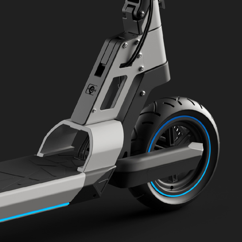 CX-G1 500W 35KM/H 10 Inch  Pneumatic Tire 48v 15ah Long range Foldable Elektro E Electric Scooter for Adults