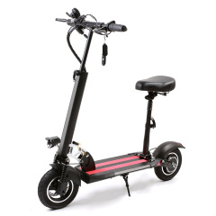 CXS13 500 watt 48 v 12.5ah10 inch Seated European EU Warehouse Folding Seat Adult E Electric Electrical Scooter