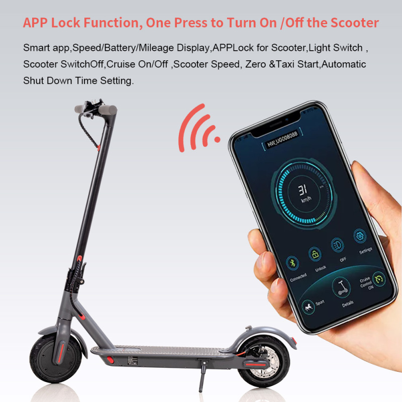 CXV3-Pro Original kick 10.4 ah Battery 8.5 inch 350w Motor 35KM Range Electronic Europe Foldable E Electric Scooter