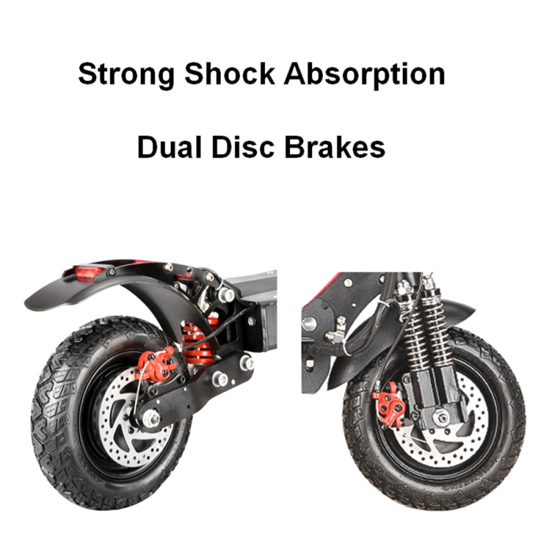 CXY13-2 1200w Dual Motor Off Road Powerful 48V 21ah10 inch EU Warehouse Foldable Off-road Electrico E Electrical Electric Scooter for Adults