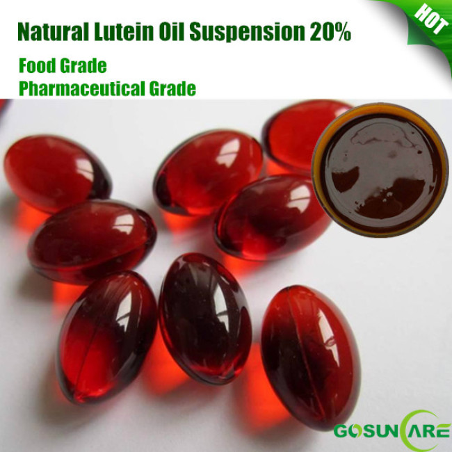 Natural Lutein Oil Suspension 20% Food Grade Pharmaceutical Grade