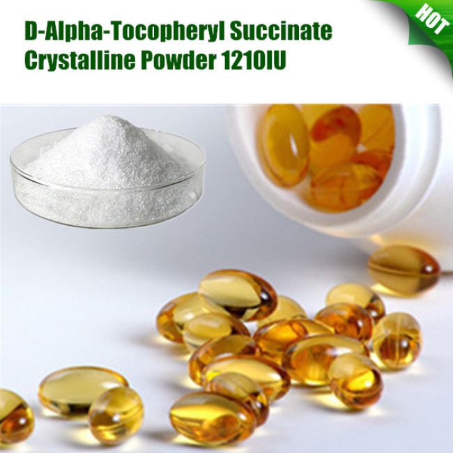 D-Alpha-Tocopheryl Succinate Crystalline Powder 1210IU Natural Vitamin E Succinate Crystalline Powder 1210IU