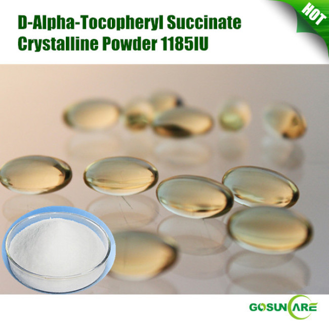 D-Alpha-Tocopheryl / Natural Vitamin E Succinate Crystalline Powder 1185IU