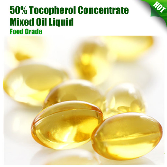 50% Tocopherol/ Natural Vitamin E Concentrate Mixed Oil