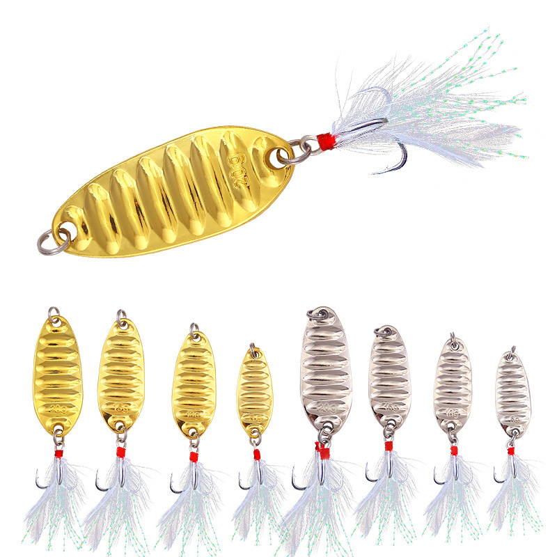 4pcs Special Shaped Lures Bass Alloy Fishing Bait Metal Sequin Lures  Freshwater Fishing Lovers Spoof Unique Gift Compatible Men