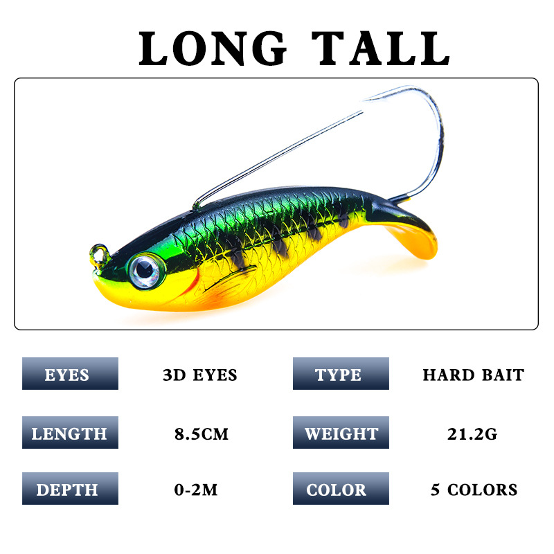 1pcs 13.5cm 15.4g Fishing Lures Long throw floating bait Fishing tackle  products fish bait