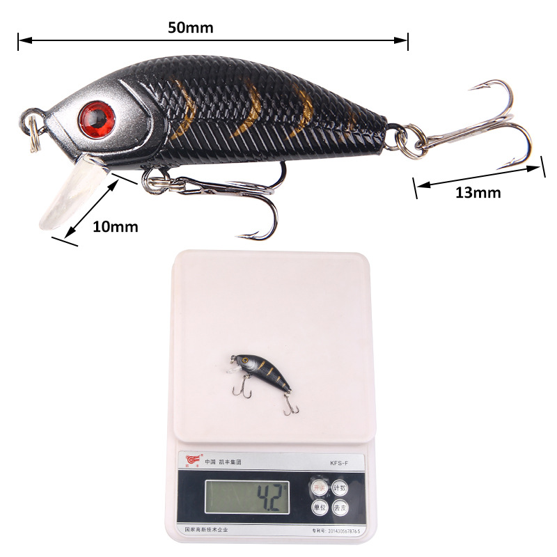 50mm 3.5g Japan Sinking Fishing Lure Trout Mini Minnow Lures Fishing  Wobblers River Crankbait Artificial Fish Bait Pesca Tackle