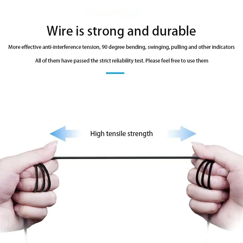 USB type-c headset wired