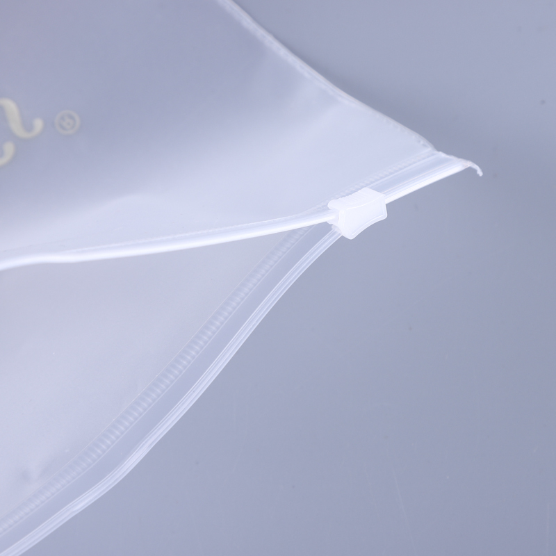 Customizable Clear Frosted PVC/EVA Zipper Lock Bag Underwear Bag Storage Bag For Underwear/Clothing/T Shirts