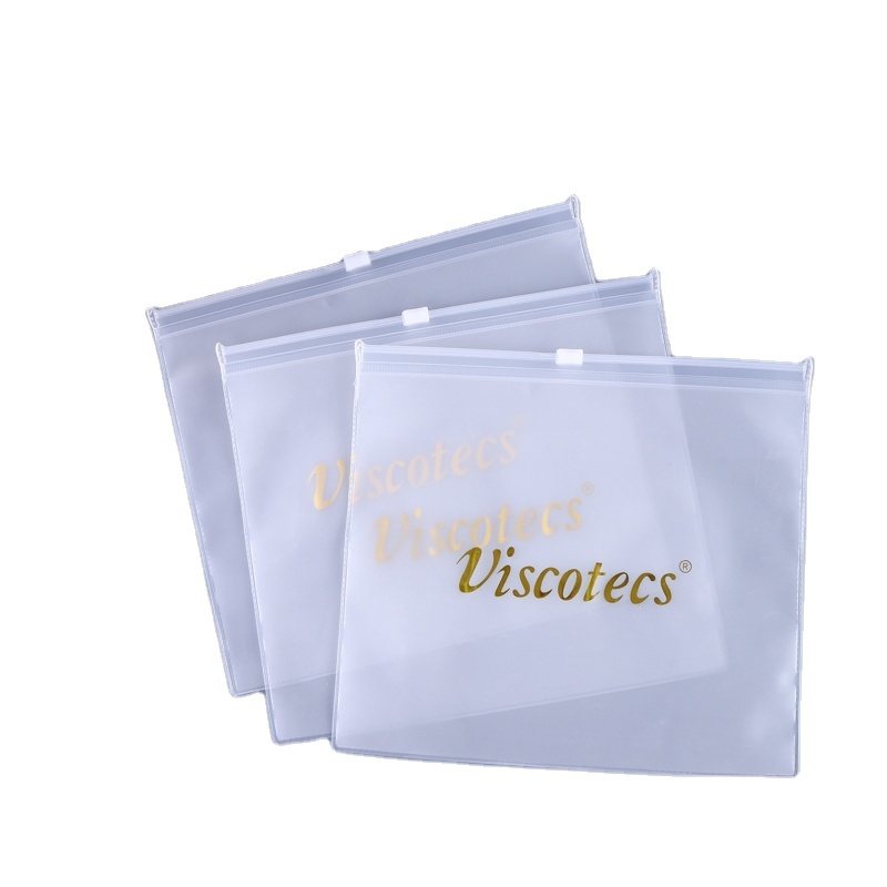 Customizable Clear Frosted PVC/EVA Zipper Lock Bag Underwear Bag Storage Bag For Underwear/Clothing/T Shirts