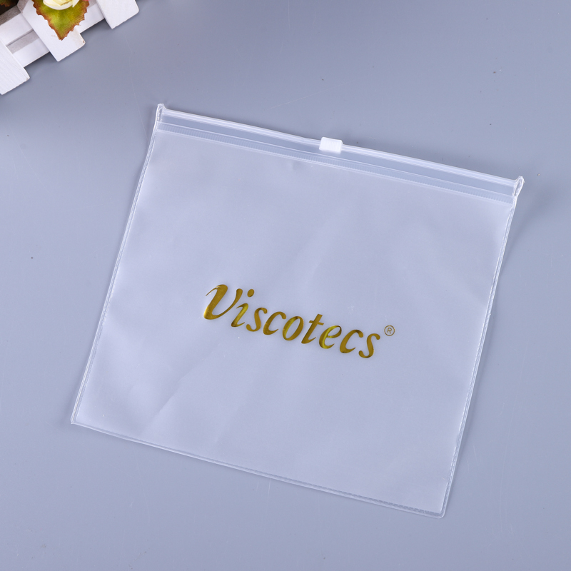 Customizable Clear Frosted PVC/EVA Zipper Lock Bag Underwear Bag Storage Bag For Underwear/Clothing/T Shirts