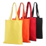 Low MOQ promotional portable reusable custom logo cotton canvas shopping tote bag