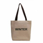 2019 newly  Factory  wholesale high quality  promotional sublimation reusable thick canvas cotton  shopping   tote bag