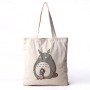 2019 newly  Factory  wholesale high quality  promotional sublimation reusable thick canvas cotton  shopping   tote bag