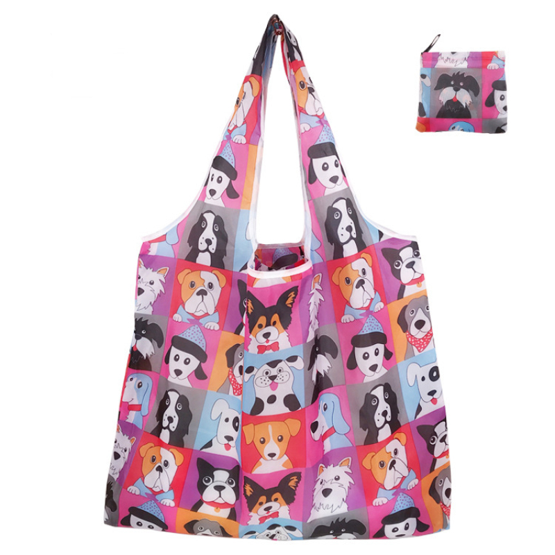 custom eco friendly large reusable foldable shopping bags heavy duty totes