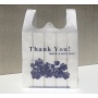 Wholesale Customize Personalized  W shape Die-cut  Non Woven T shirt Shopping bag
