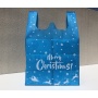 Wholesale Customize Personalized  W shape Die-cut  Non Woven T shirt Shopping bag