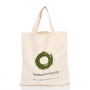 Promotional Eco Friendly Reusable Plain Cotton Canvas Tote Shopping Bags With Custom Printed Logo