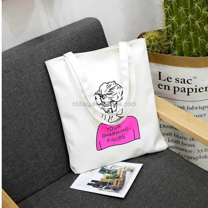 china manufacturer Fashion eco reusable 10oz canvas cotton shopping tote bag