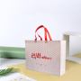 Wholesale Custom Printed Eco Friendly Recycle Reusable Grocery PP Laminated Non Woven Fabric Tote Shopping Bags