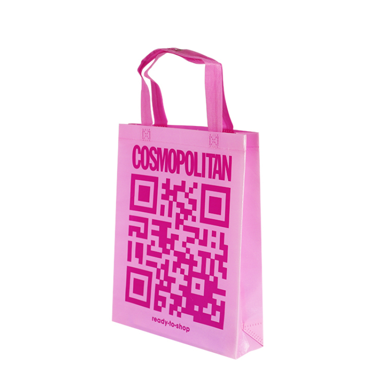 Chengbai   Reusable Laminated PP Non Woven Fabric Tote Shopping Bag with Customer Logo for promotional use