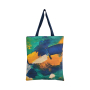 eco friendly reusable organic cotton canvas tote shopping bag custom logo