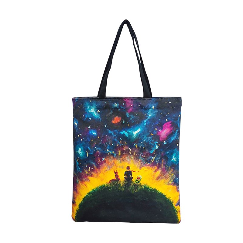 eco friendly reusable organic cotton canvas tote shopping bag custom logo