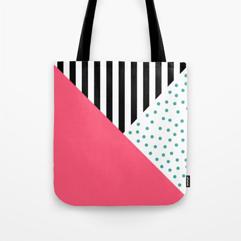 factory price customized  print cotton reusable shopping bags tote canvas bag